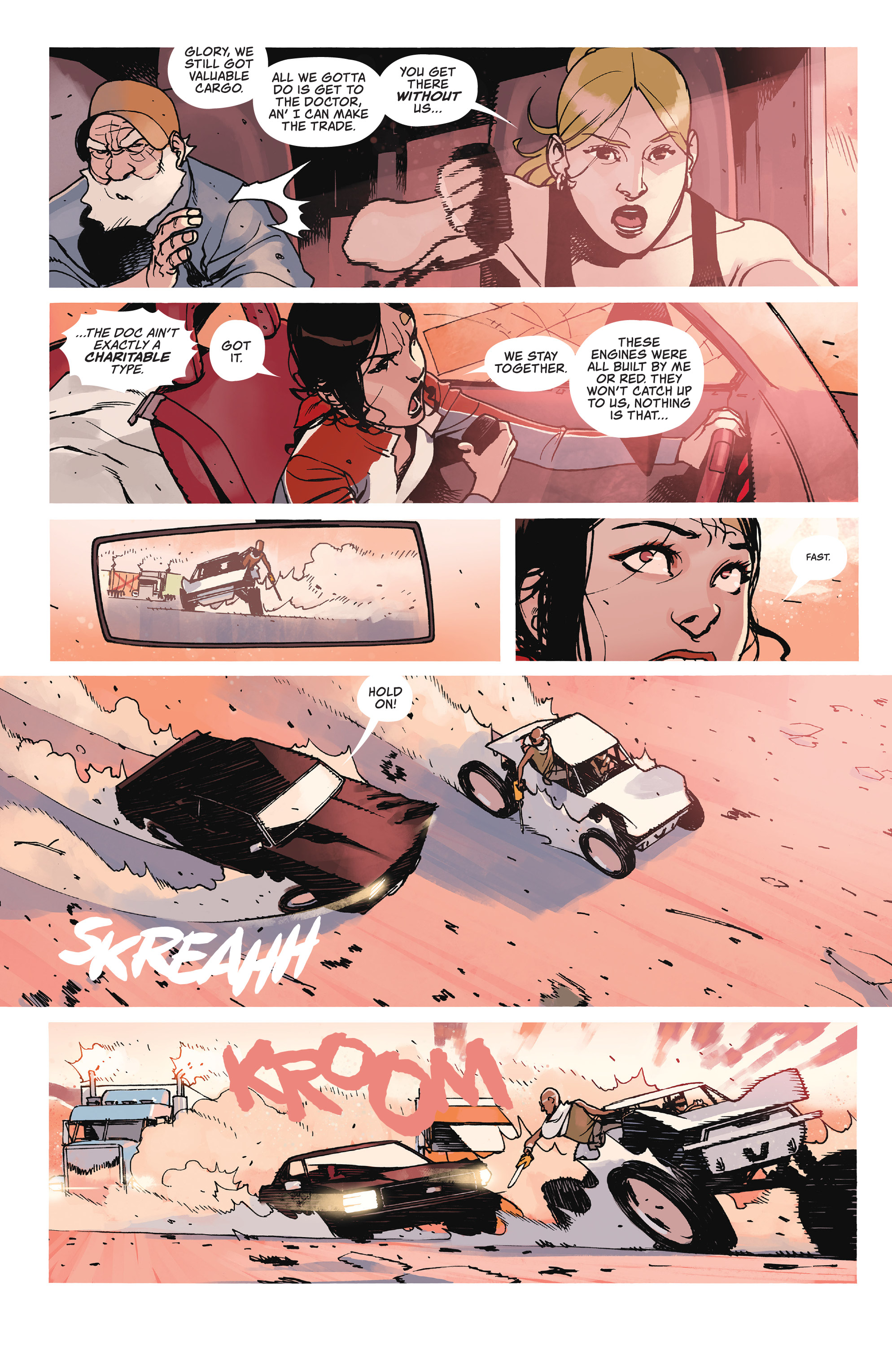 Read online Death Or Glory comic -  Issue #8 - 6