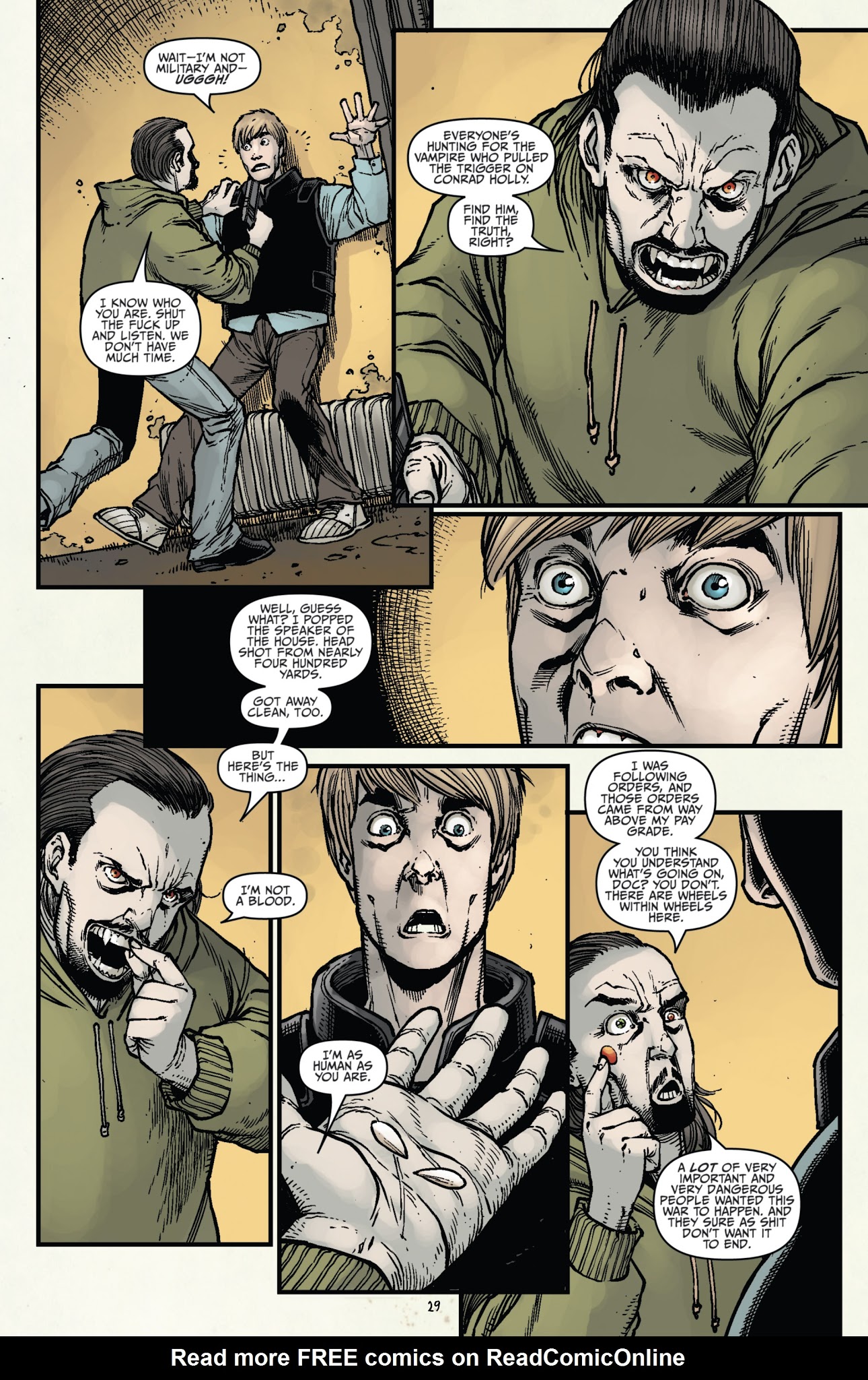 Read online V-Wars comic -  Issue # TPB 1 - 28