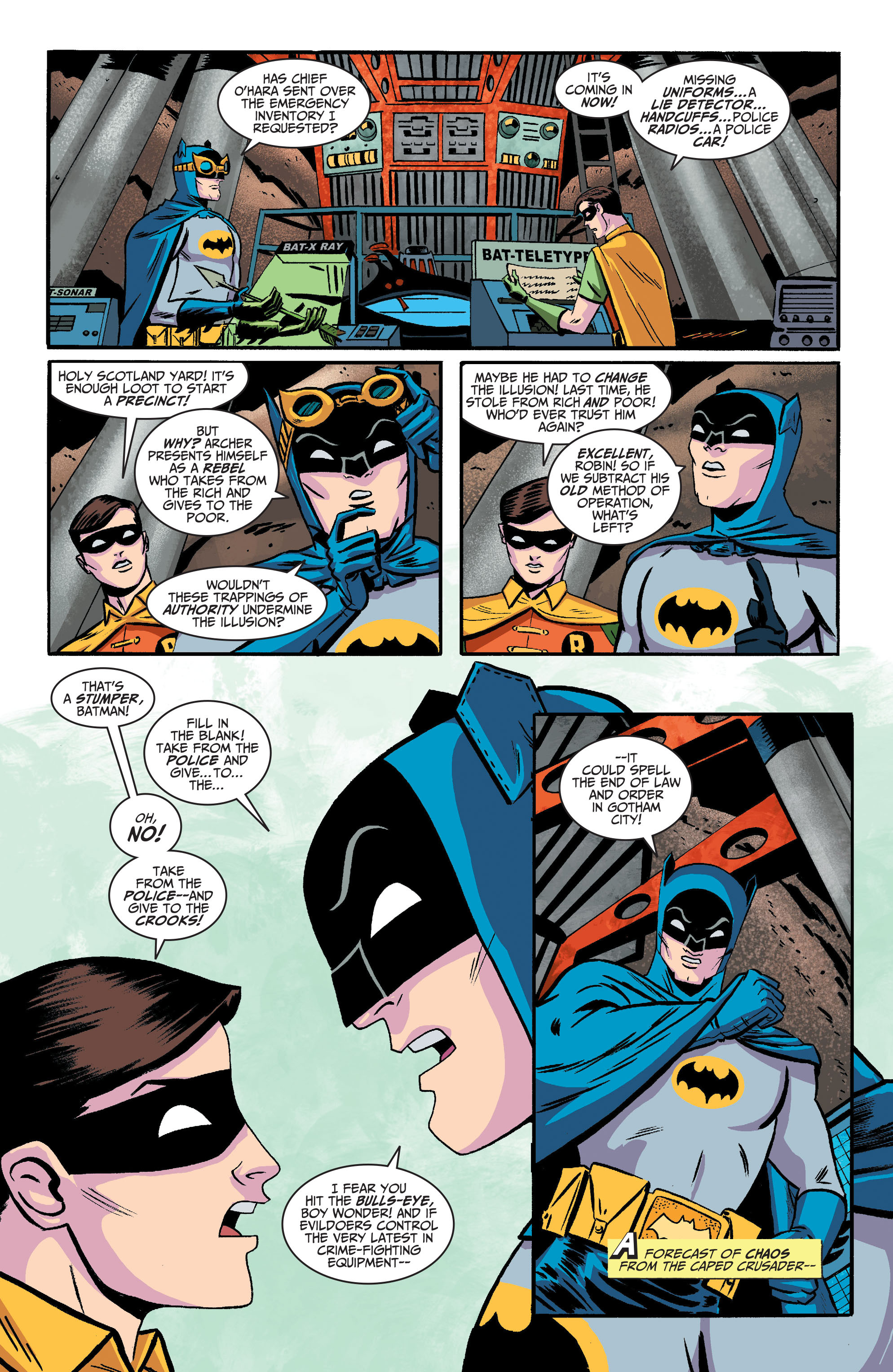 Read online Batman '66 [II] comic -  Issue # TPB 4 (Part 1) - 33