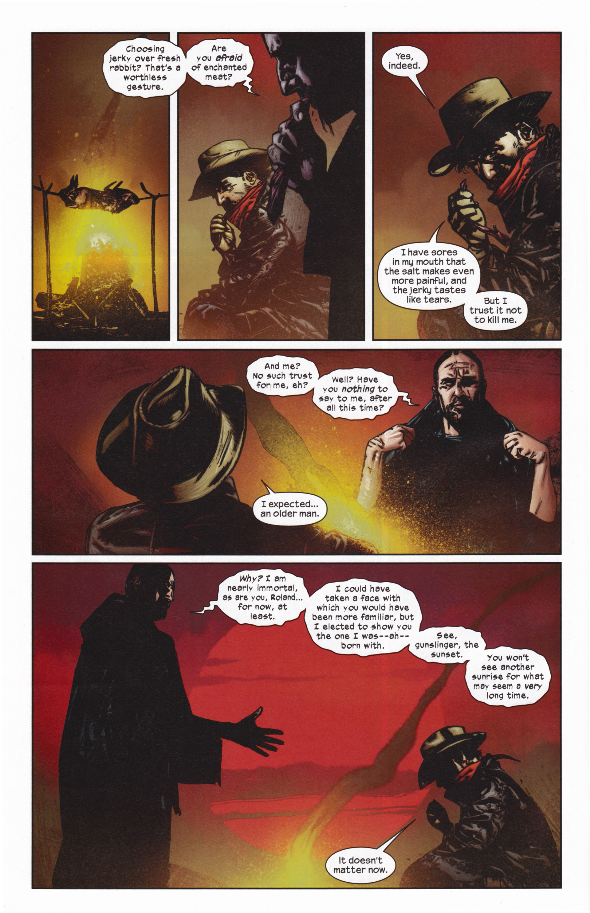 Read online Dark Tower: The Gunslinger - The Man in Black comic -  Issue #5 - 7