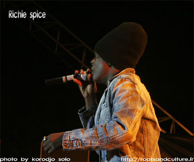 roots and culture, richie spice, photo de korodjo solo