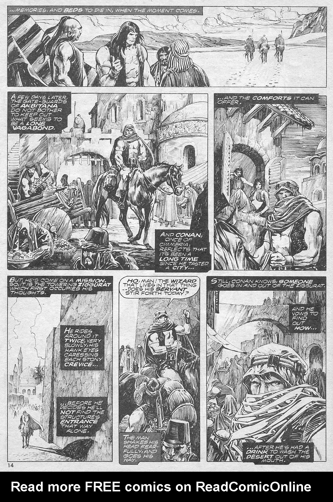 Read online The Savage Sword Of Conan comic -  Issue #7 - 14
