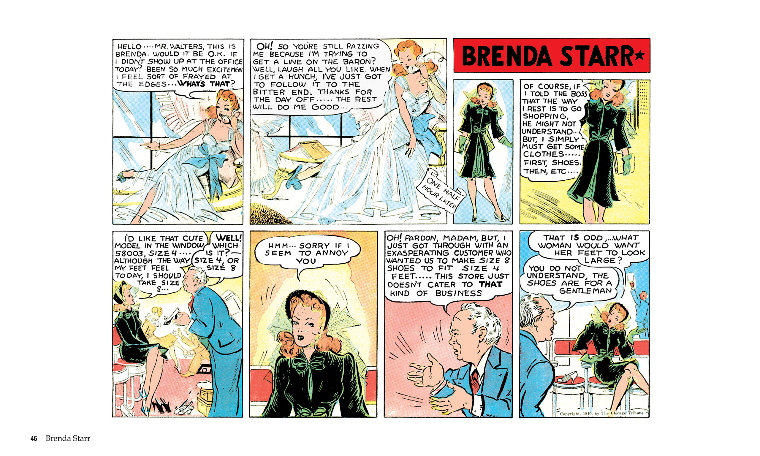 Read online Brenda Starr, Reporter: The Collected Dailies and Sundays comic -  Issue # TPB (Part 1) - 47