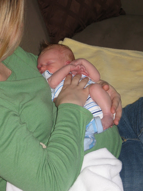 Mommy Holding Tiny Porter
