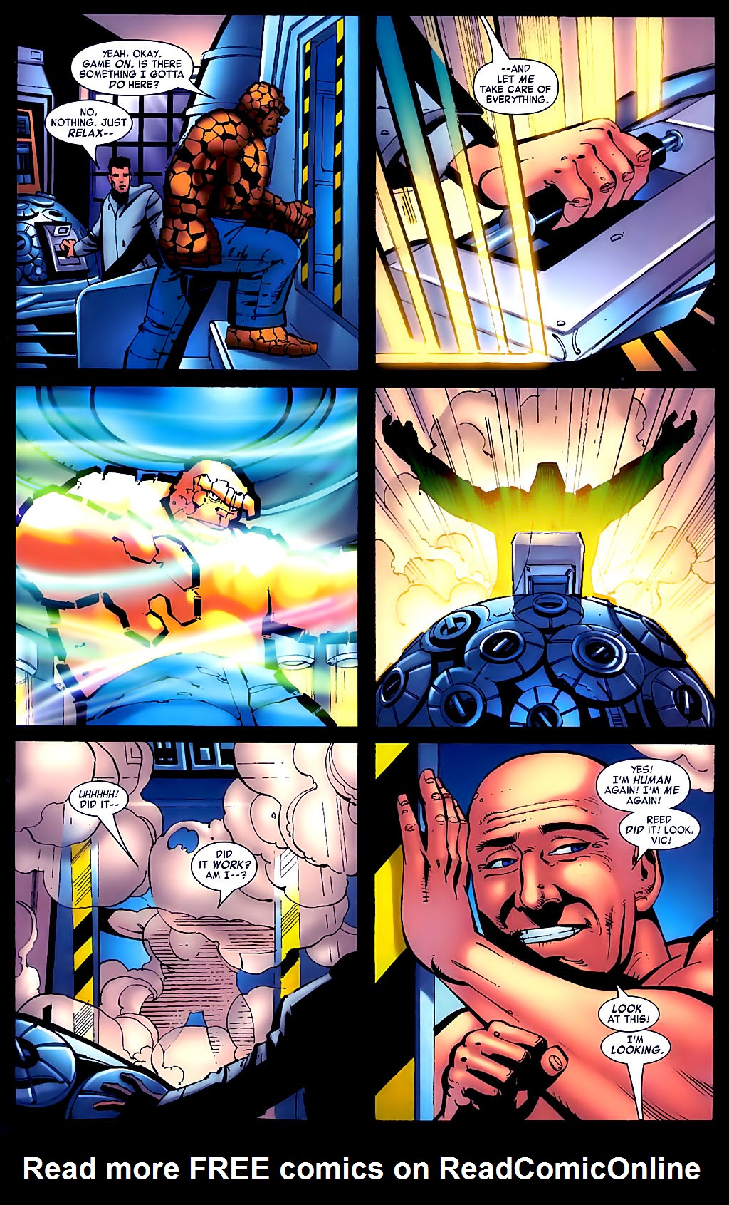 Read online Fantastic Four Movie adaptation comic -  Issue # Full - 42