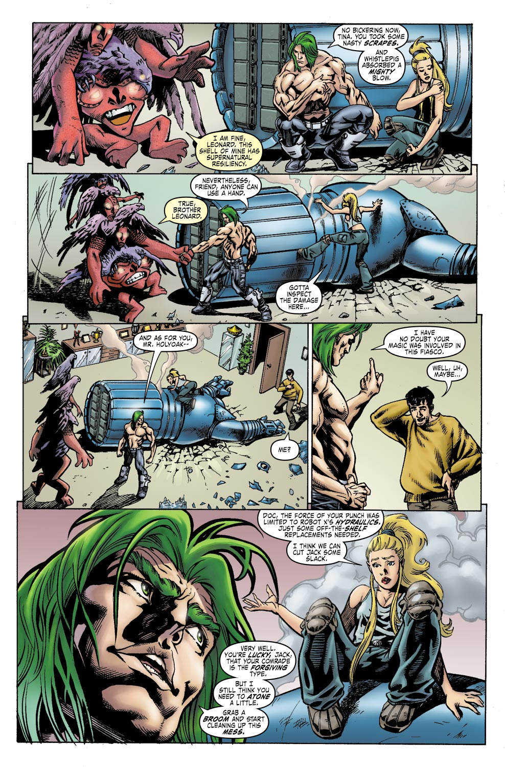 Read online Doc Samson (2006) comic -  Issue #2 - 8