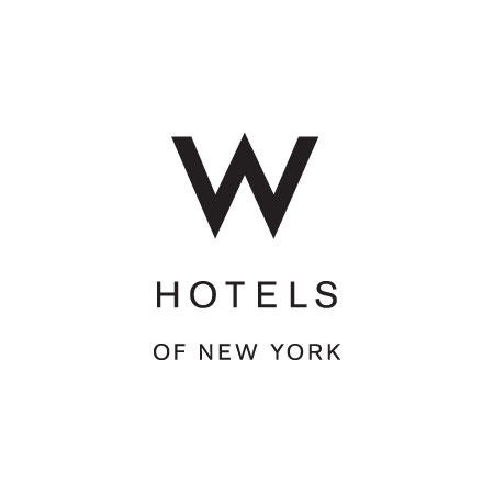 hotel logo. W HOTEL RECOMMENDS ESKIMIX TO