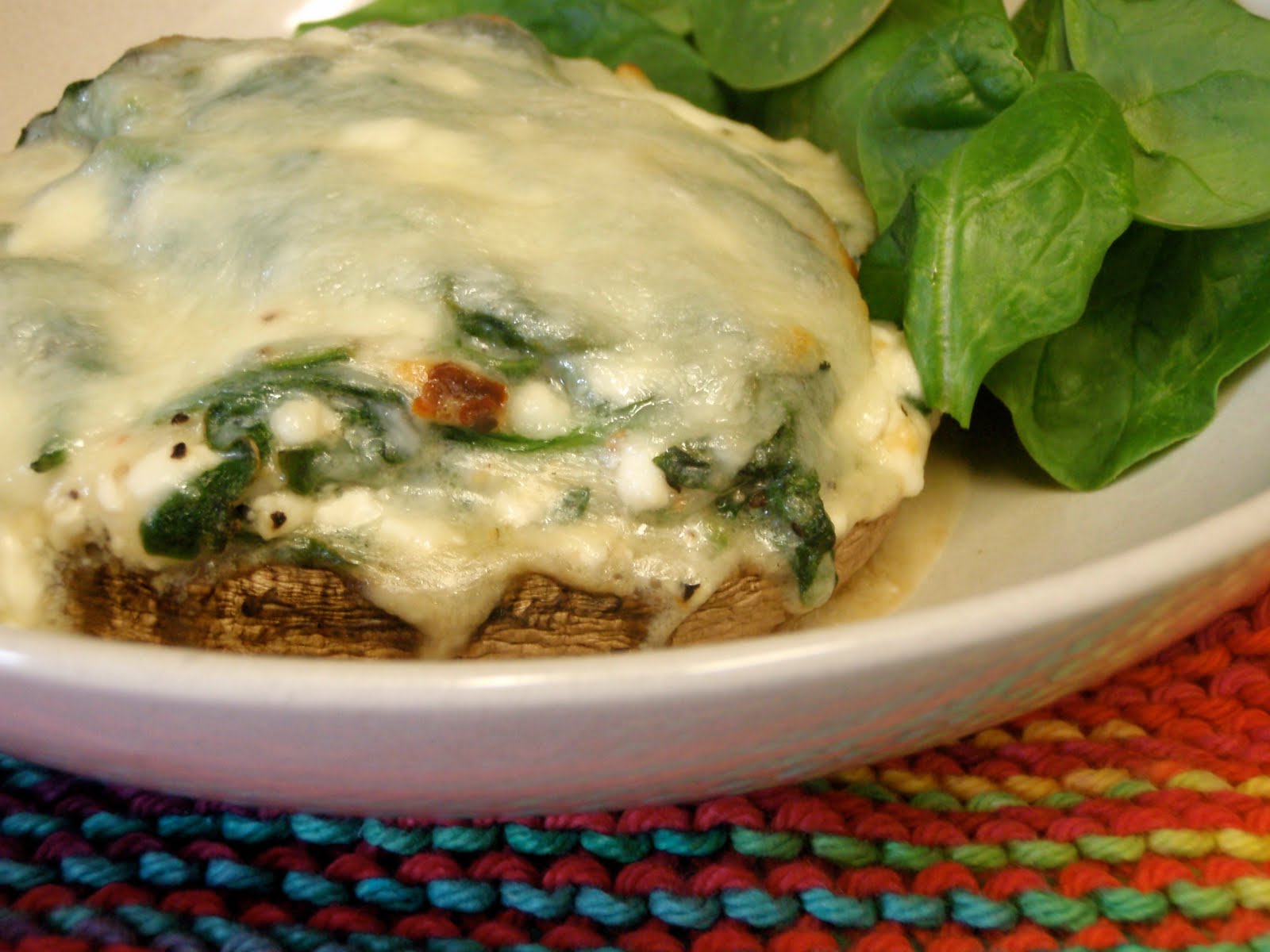 Cooking in Cucamonga: 3 Cheese Stuffed Portabello Mushrooms