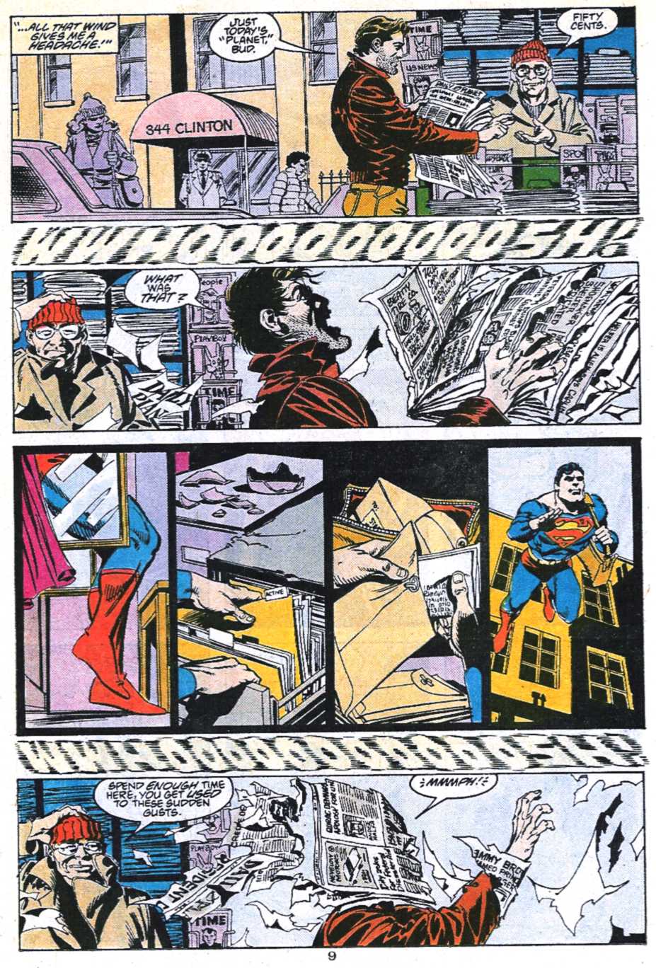 Read online Adventures of Superman (1987) comic -  Issue #450 - 10