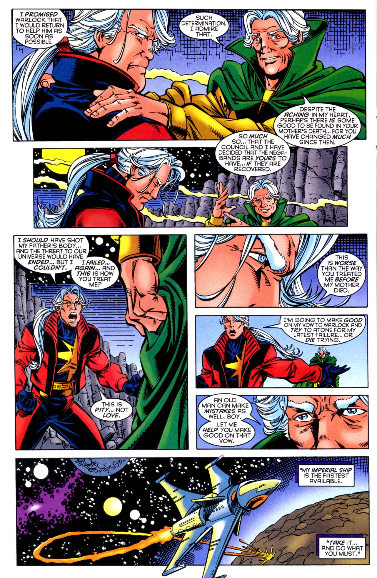 Read online Warlock (1998) comic -  Issue #3 - 10