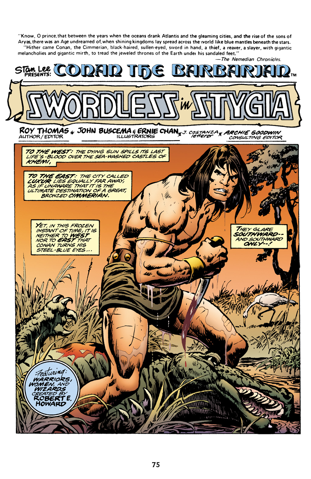 Read online The Chronicles of Conan comic -  Issue # TPB 10 (Part 1) - 75