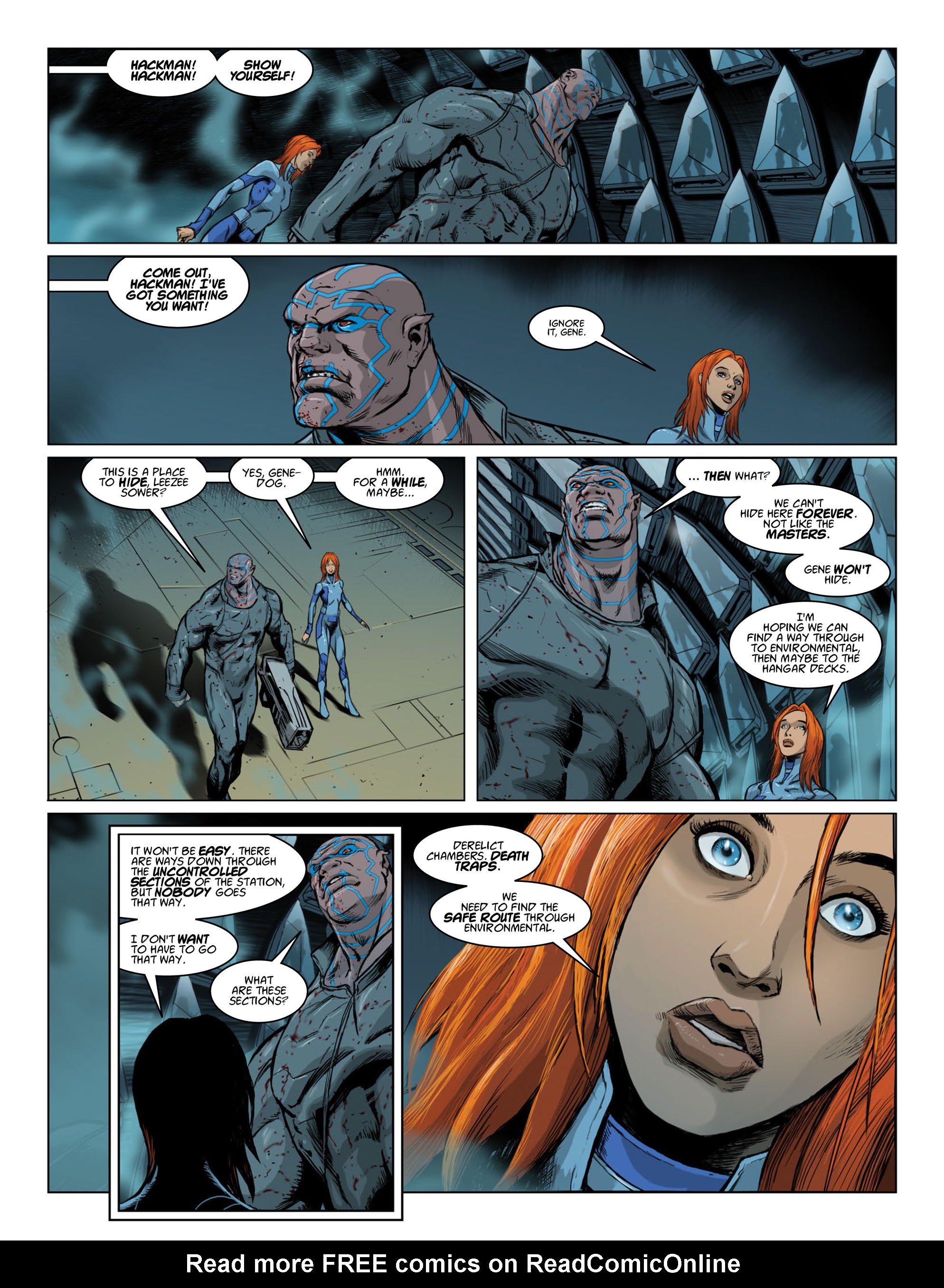 Read online 2000 AD comic -  Issue #2015 - 28