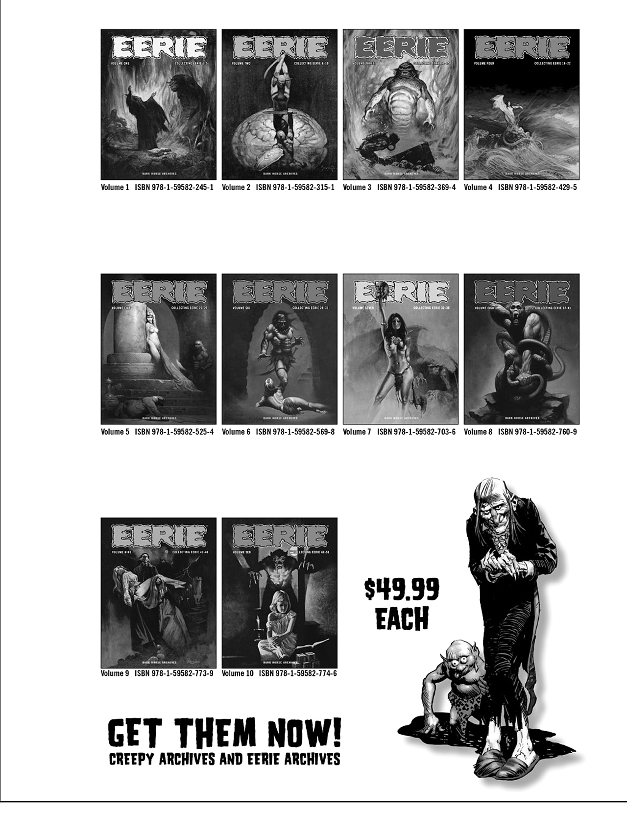 Read online Eerie Archives comic -  Issue # TPB 10 - 270
