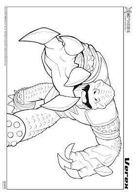 >Dibujos de Xenox para pintar y colorear. Dibujos para imprimir y colorear de Xenox