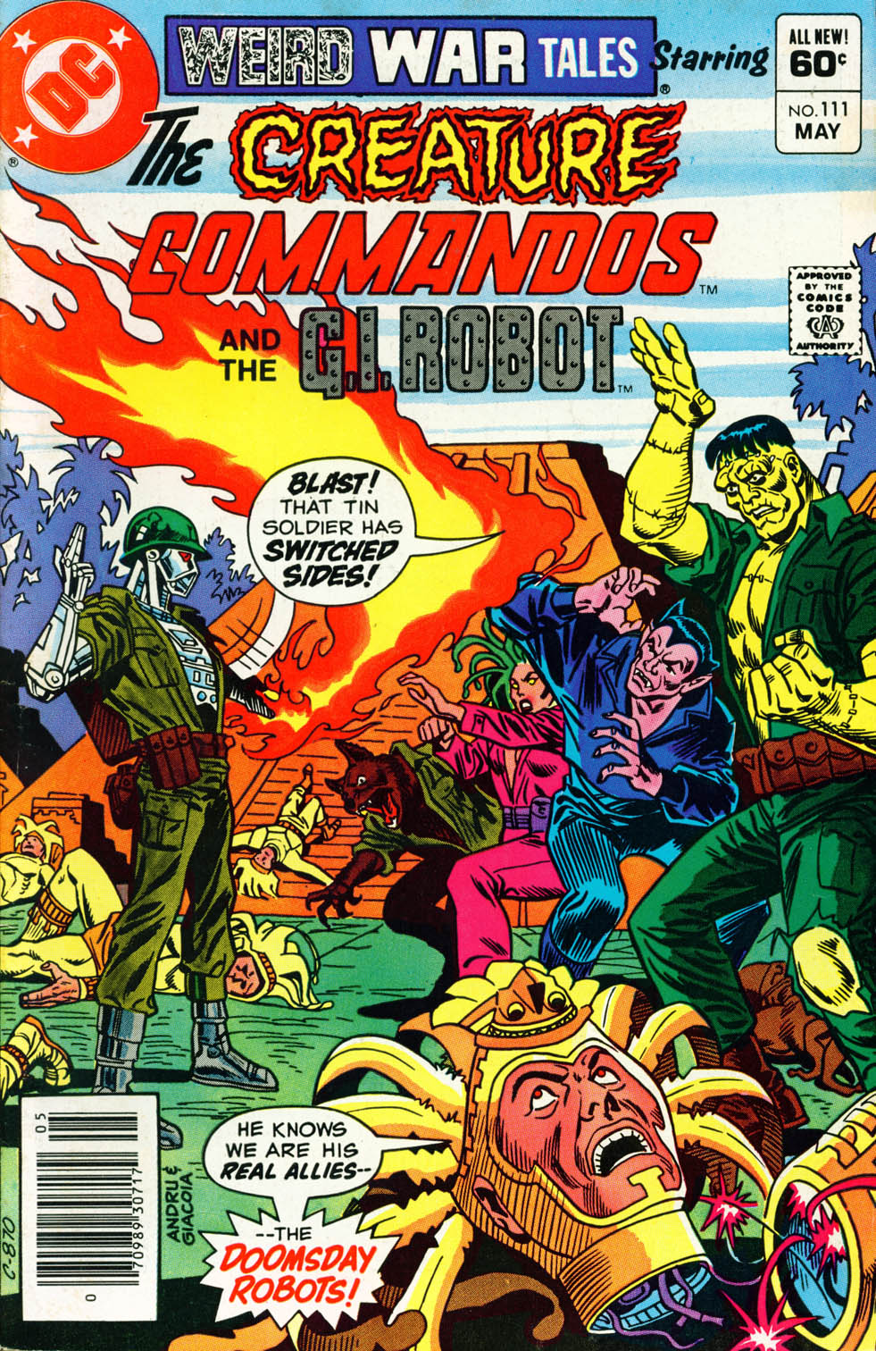 Read online Weird War Tales (1971) comic -  Issue #111 - 1