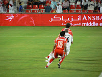 AL Arabi and AL Sadd fight it out on the pitch