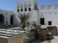 The courtyard of the former Al Wakra museum