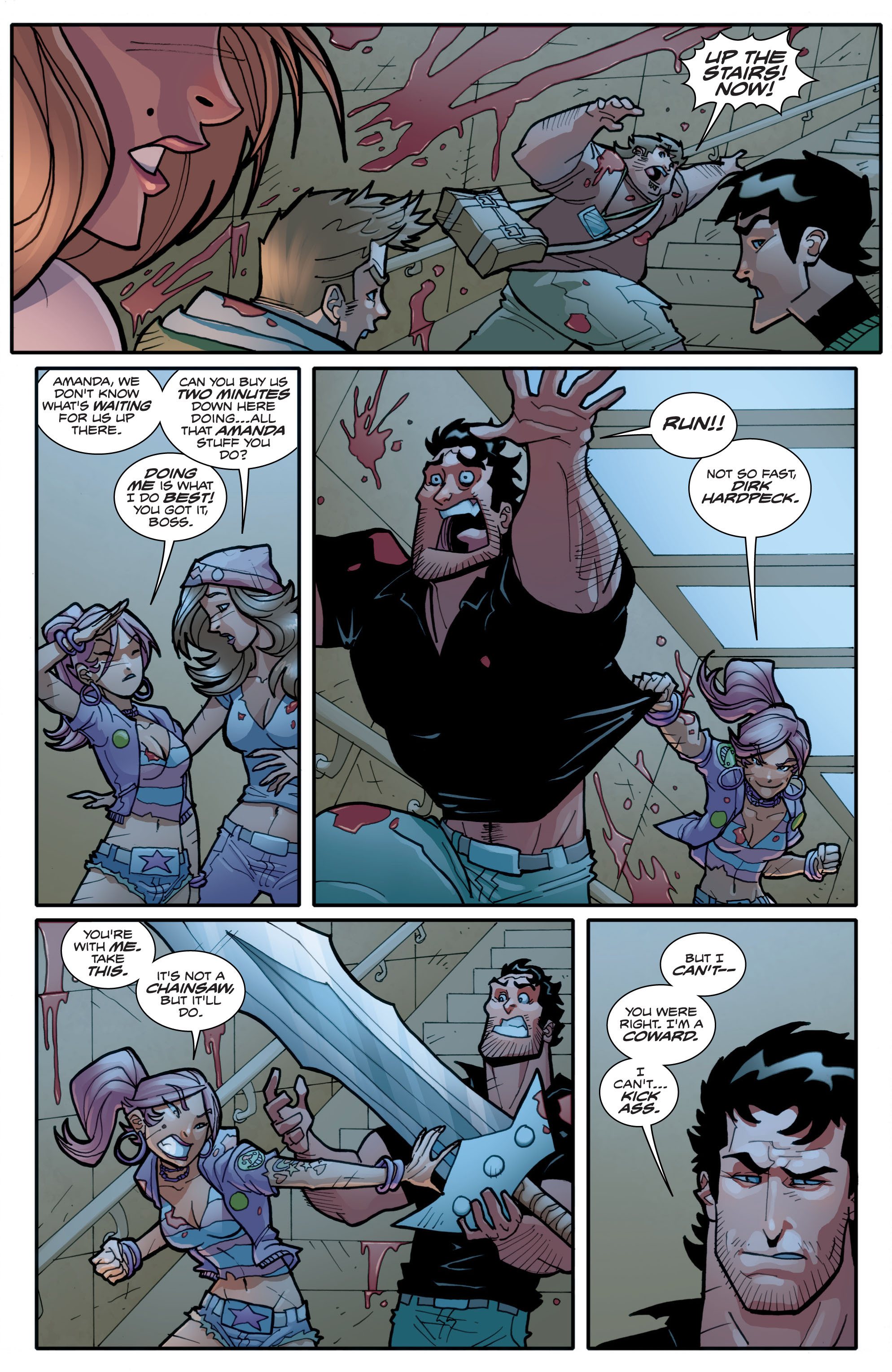 Read online Fanboys vs. Zombies comic -  Issue #4 - 19