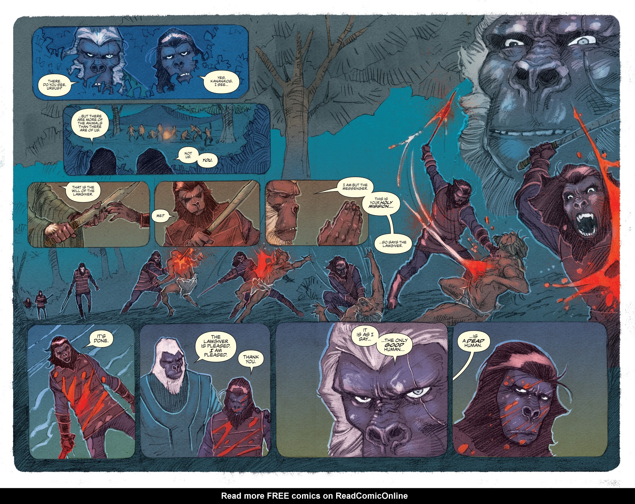 Read online Planet of the Apes: Ursus comic -  Issue #2 - 4