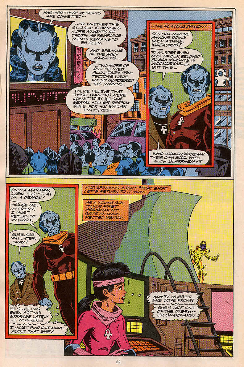 Read online Guardians of the Galaxy (1990) comic -  Issue #12 - 17