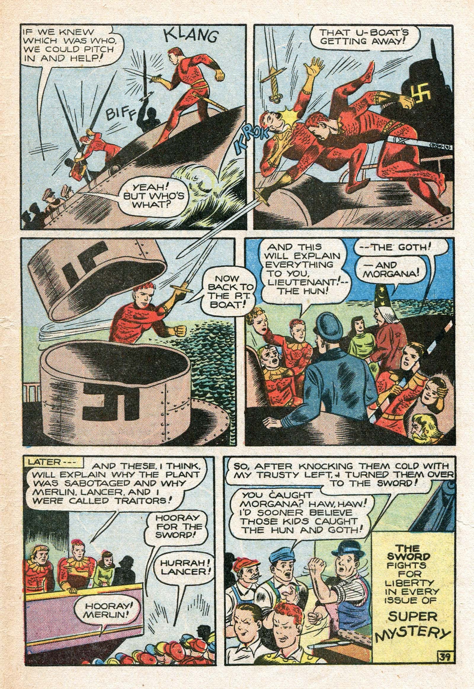 Read online Super-Mystery Comics comic -  Issue #20 - 41
