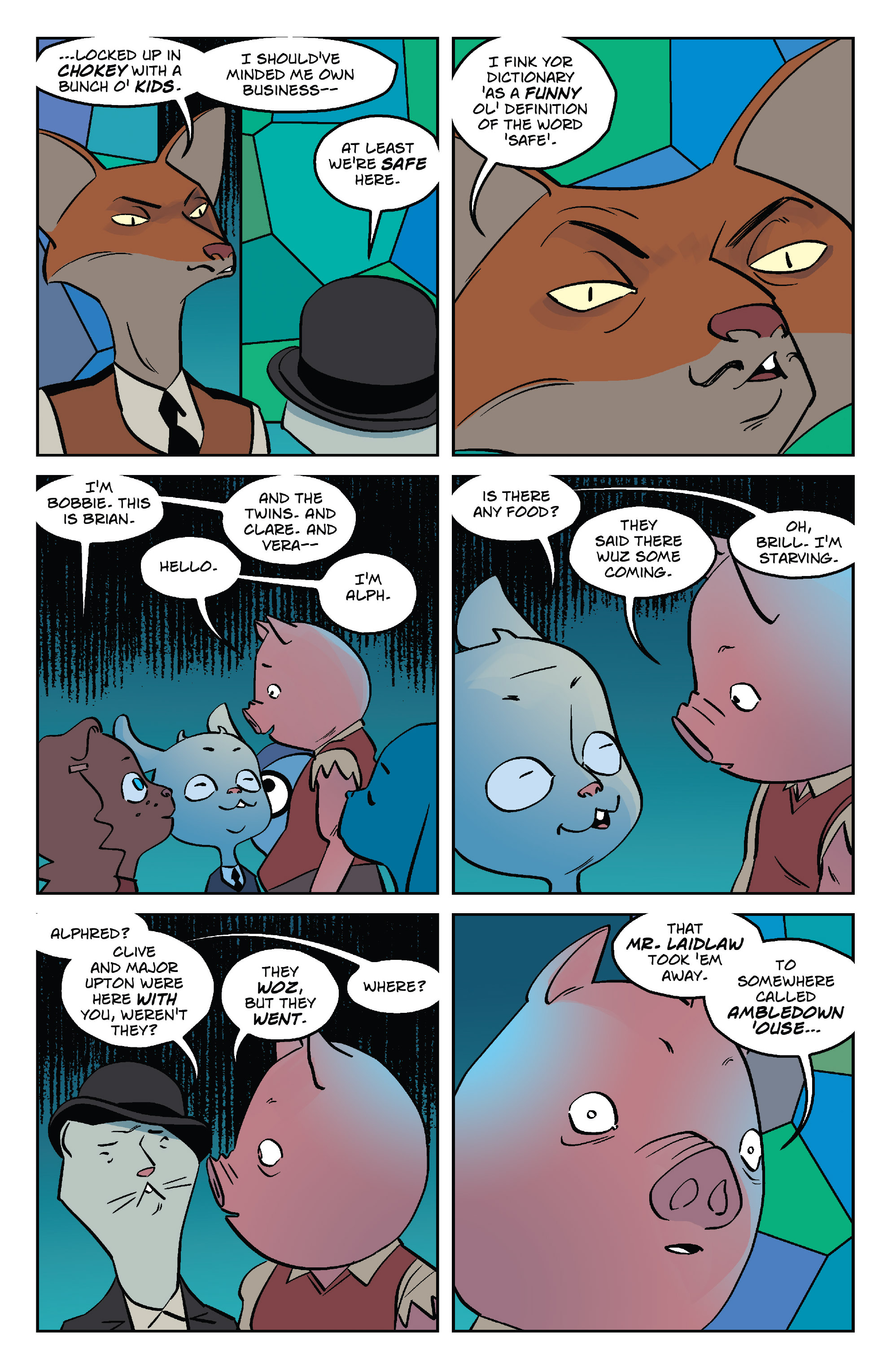 Read online Wild's End: Journey's End comic -  Issue # TPB (Part 1) - 93