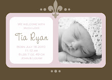 Birth announcement examples