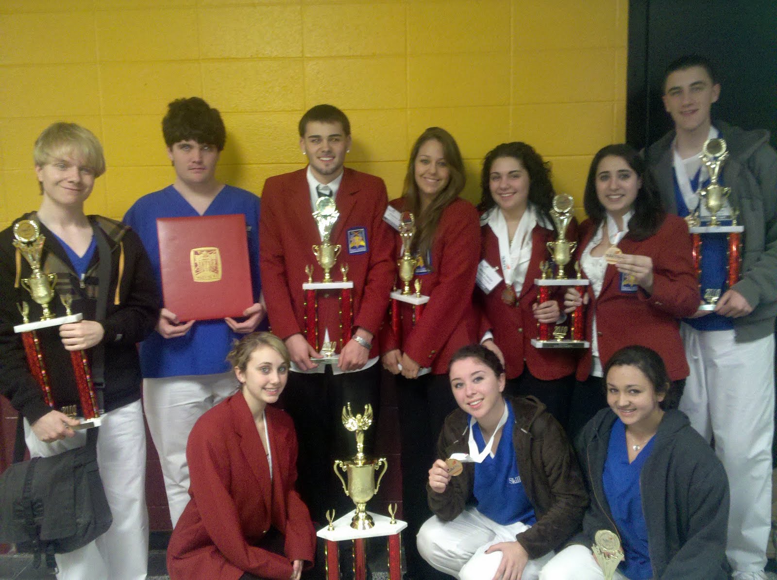 Wolcott High School SkillsUSA members competed in the 33rd annual