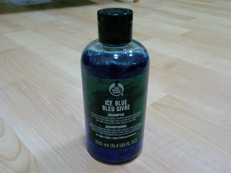 The Body Shop Ice Blue Shampoo Review