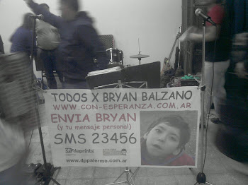 AYUDEMOS A BRYAN BALZANO