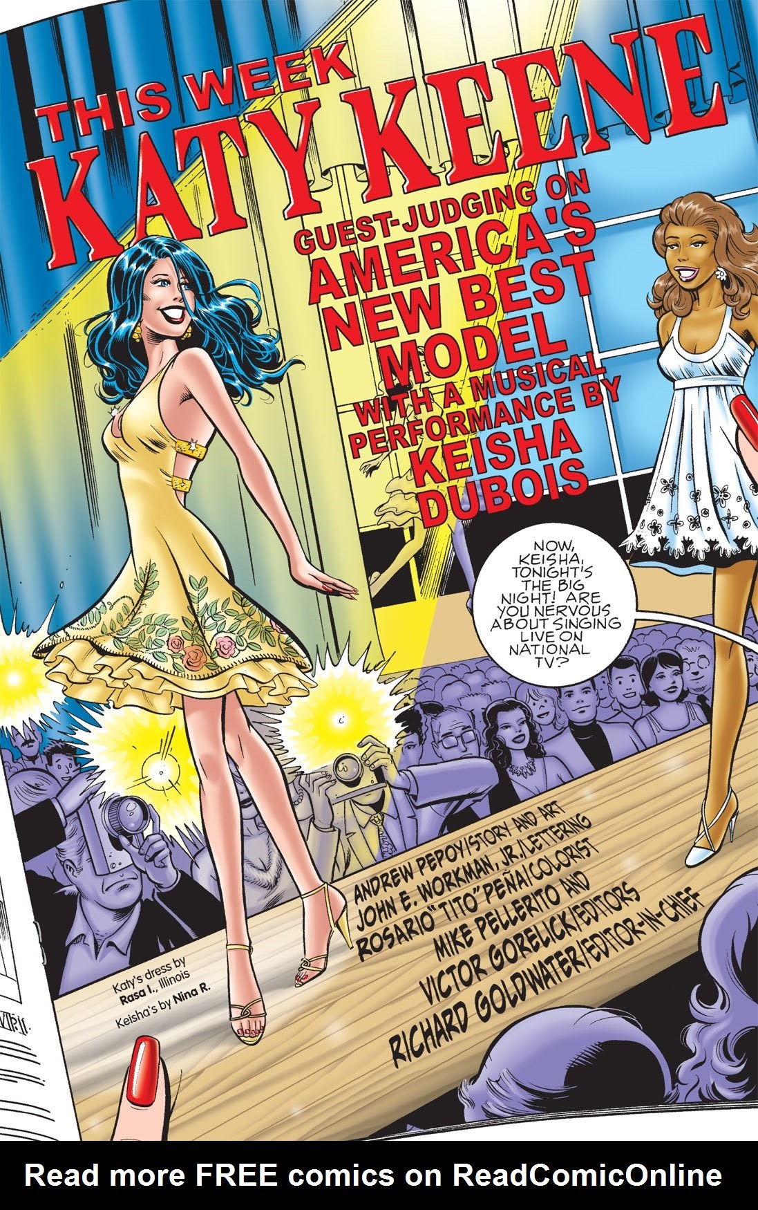 Read online Katy Keene: Model Behavior comic -  Issue # TPB - 90