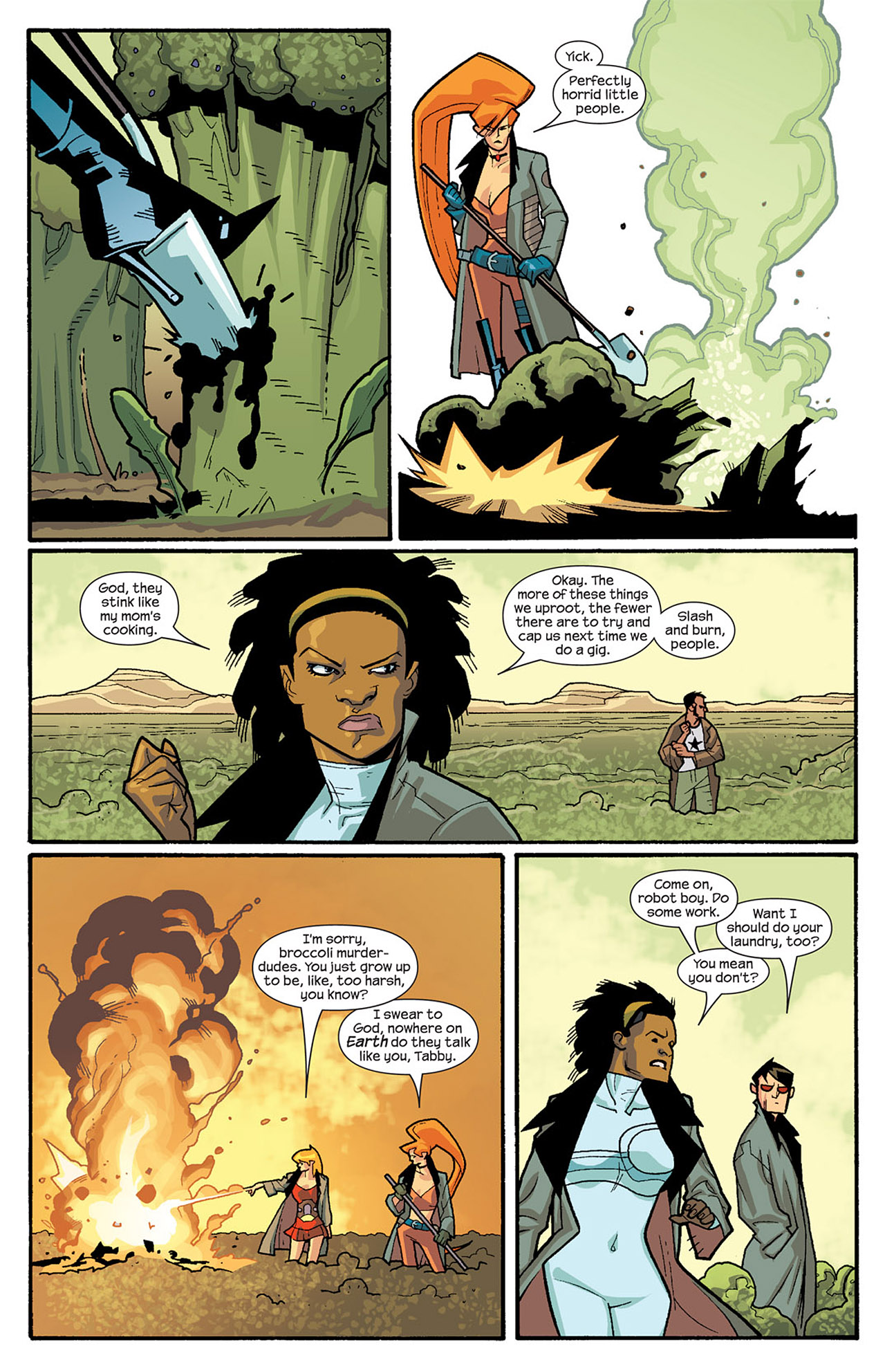 Read online Nextwave: Agents Of H.A.T.E. comic -  Issue #5 - 10