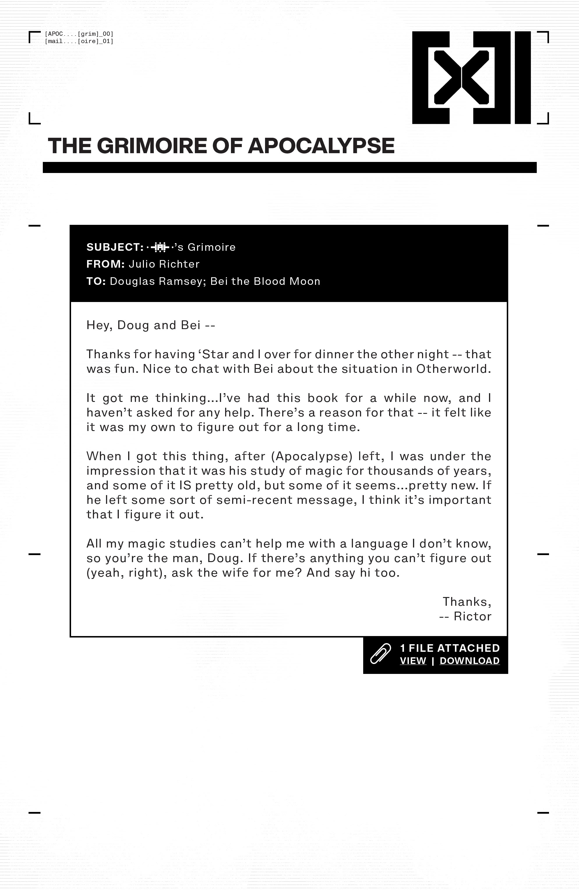 Read online Knights of X comic -  Issue #1 - 16