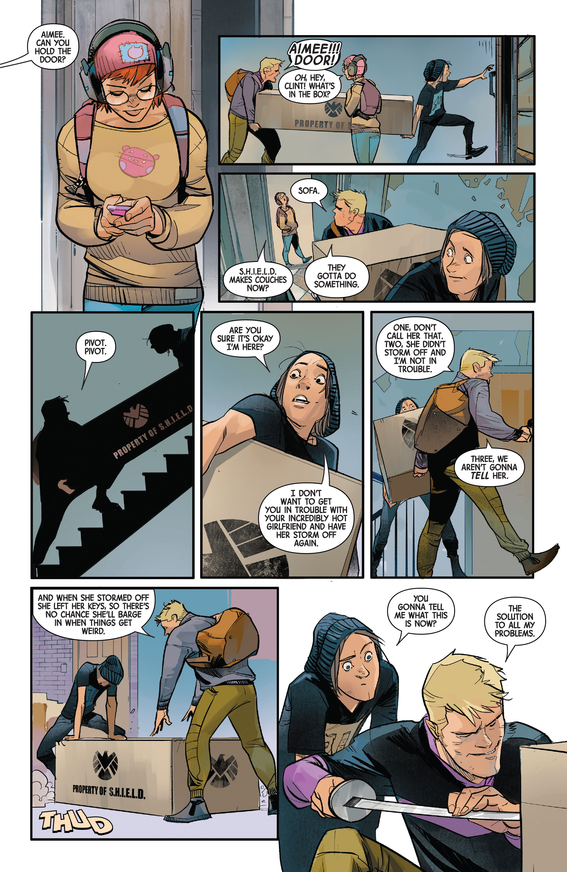 Read online Hawkeye: Freefall comic -  Issue #3 - 14