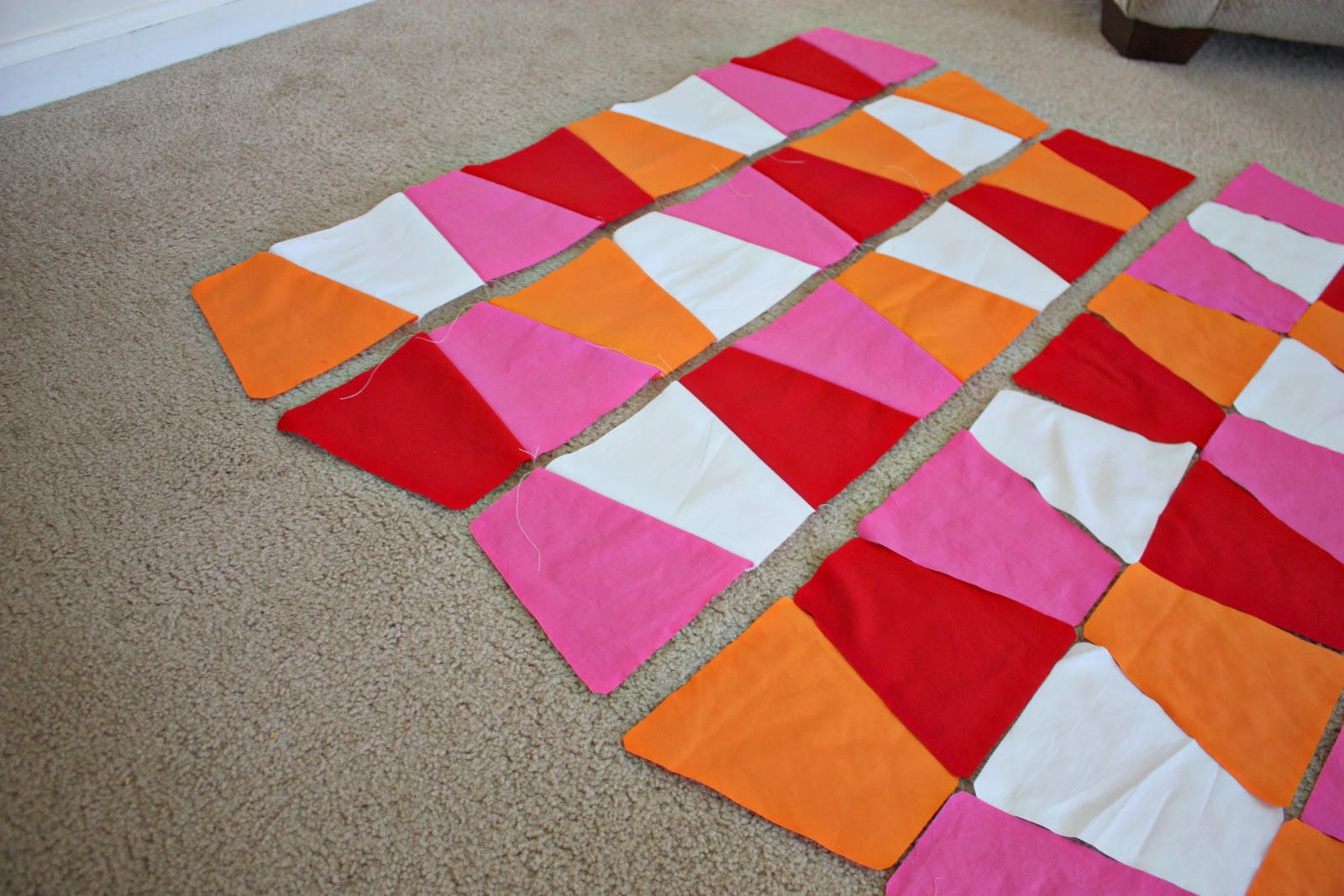sewing quilt together