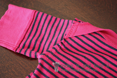 Re-purposing: Shirt to Dress with Boat Neck/Pockets | Make It & Love It