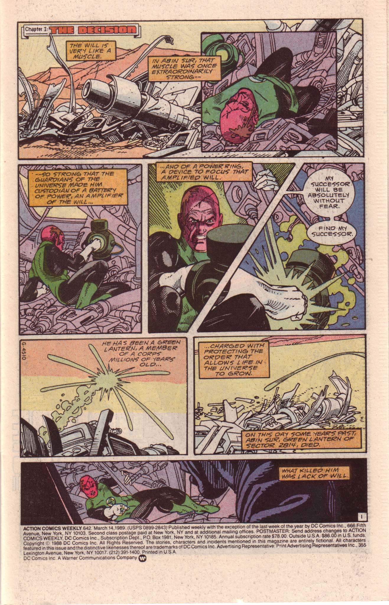 Action Comics (1938) 642 Page 1