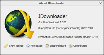 about jdownloader