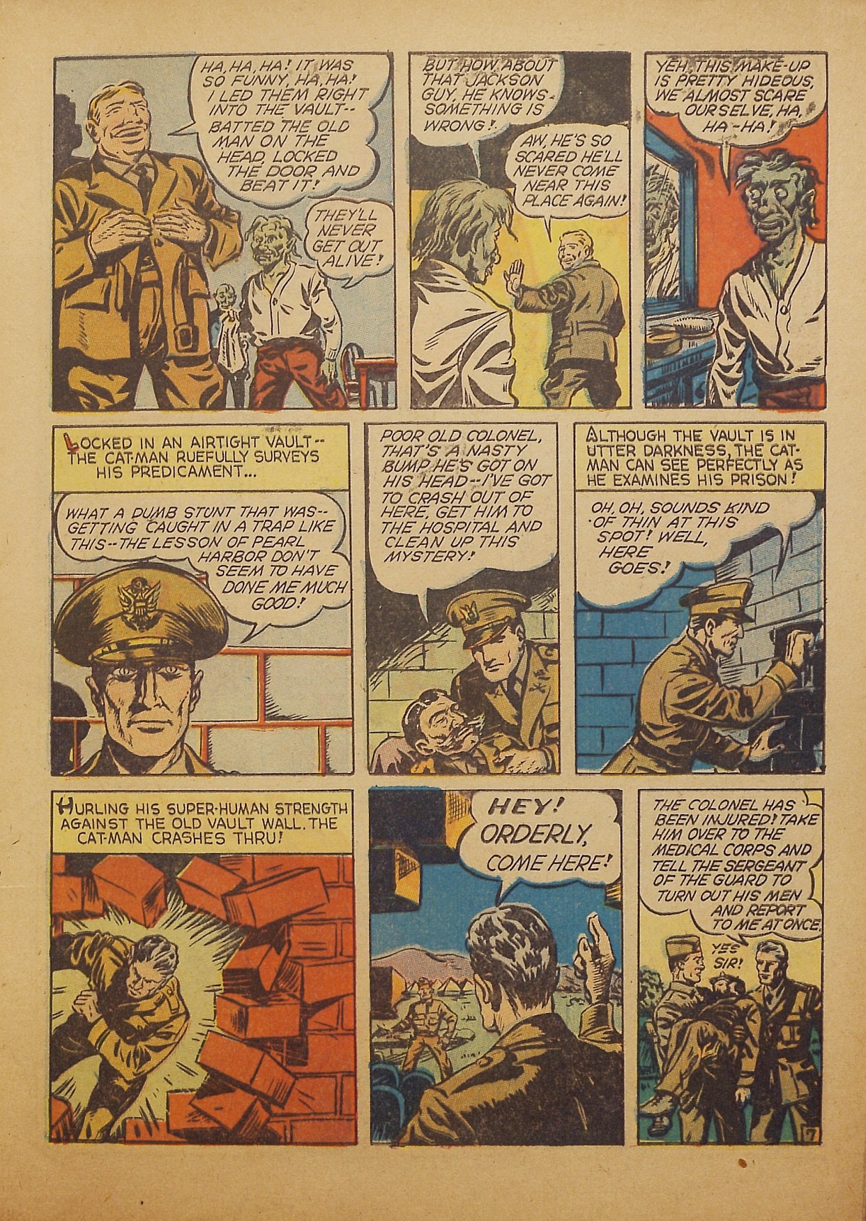 Read online Cat-Man Comics comic -  Issue #9 - 9