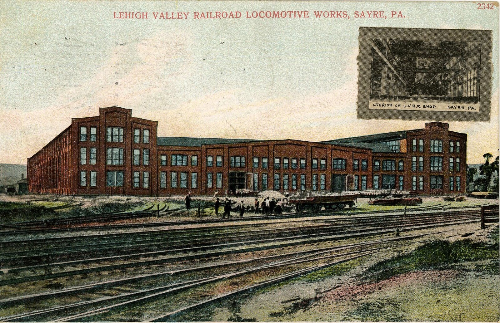 The National Railroad Postcard Museum Sayre, Pennsylvania, Shop Views
