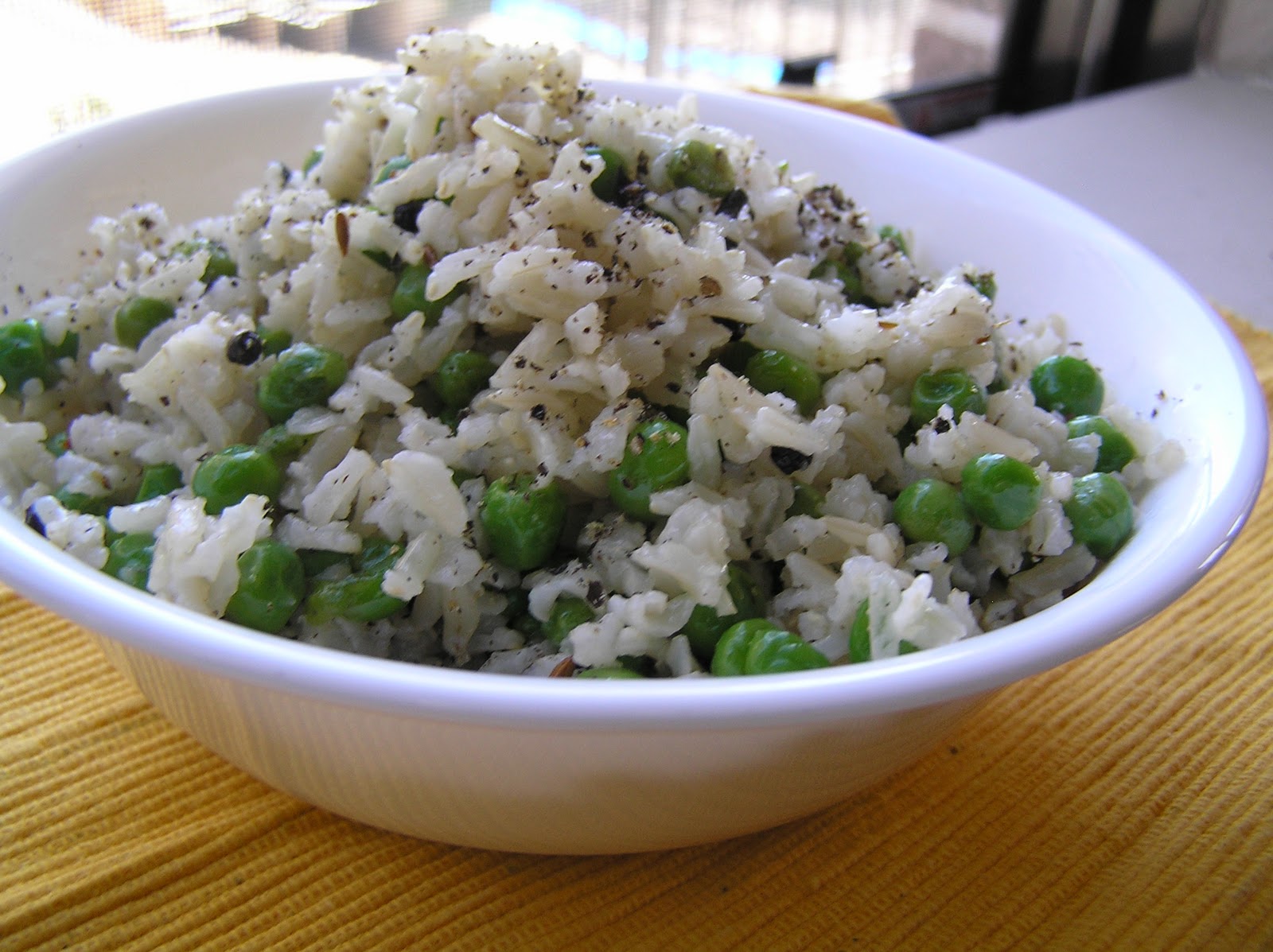 The Melting Pot Green Peas Rice