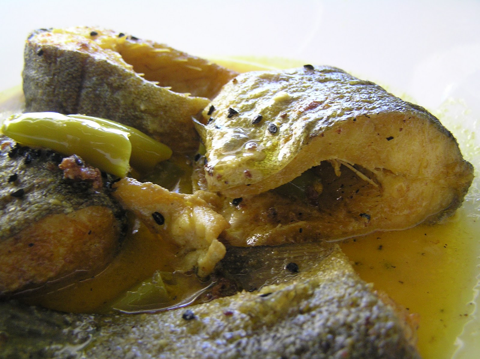 The Melting Pot Trout in Mustard Sauce