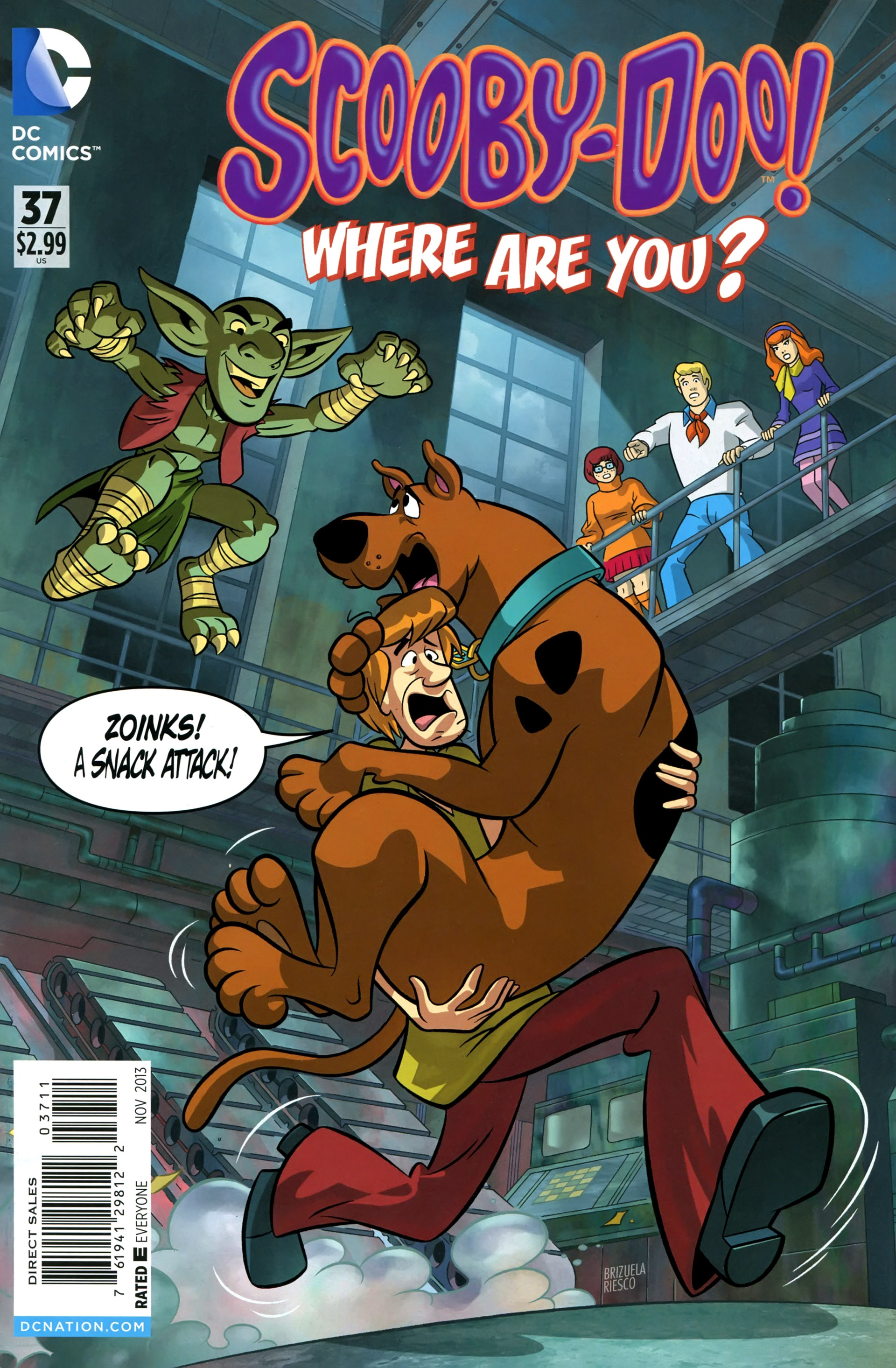 Read online Scooby-Doo: Where Are You? comic -  Issue #37 - 1