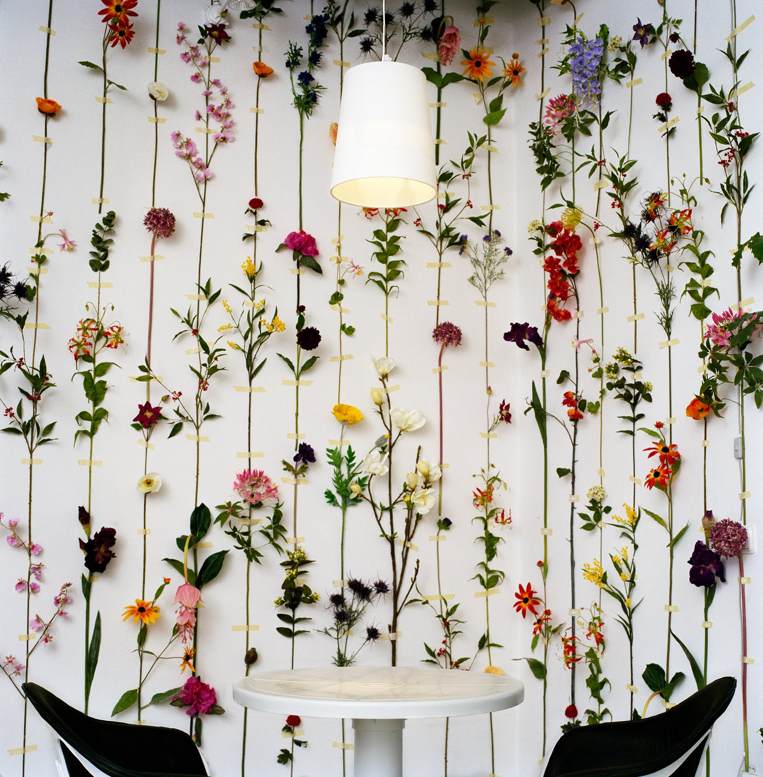 Decor Thoughts: Floral wall/background