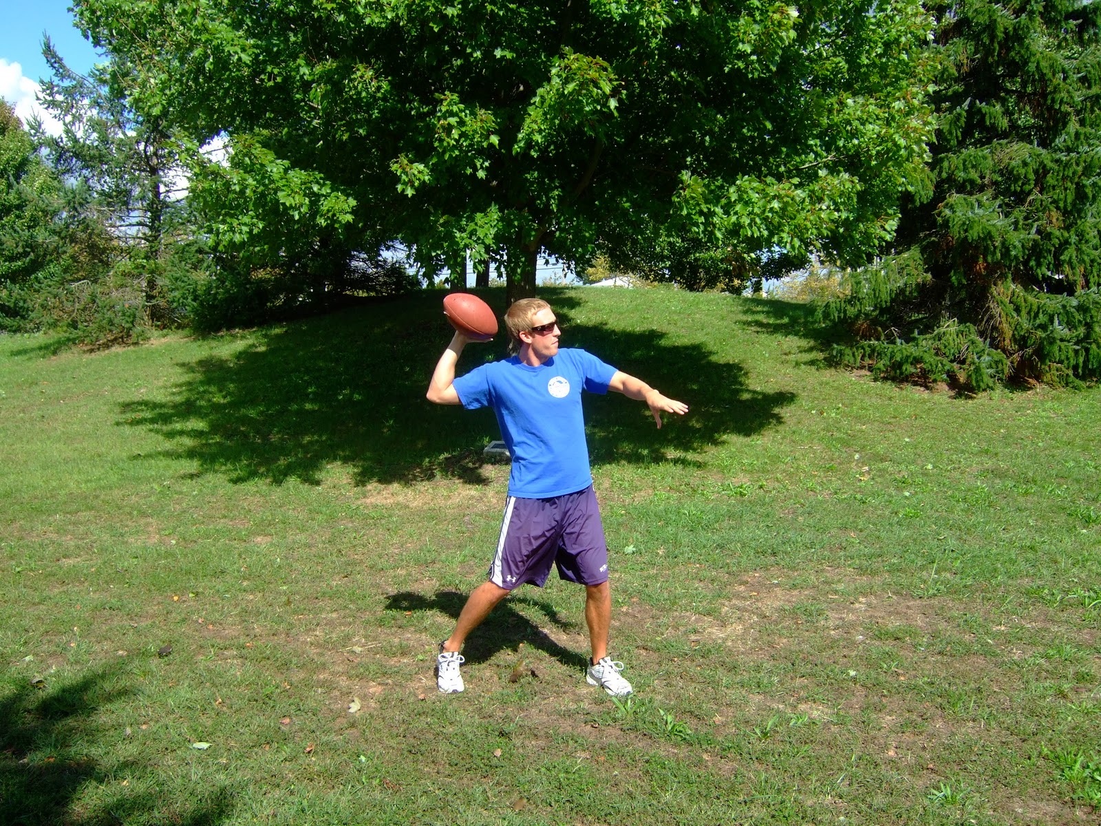 Football Throw James La Marco October 2010