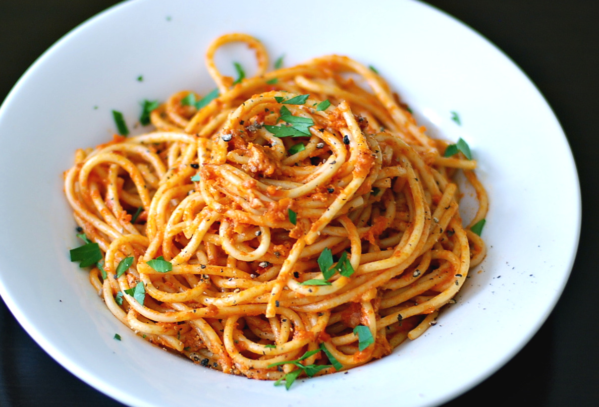 The Enchanted Cook: Spaghetti all&amp;#39;Amatriciana