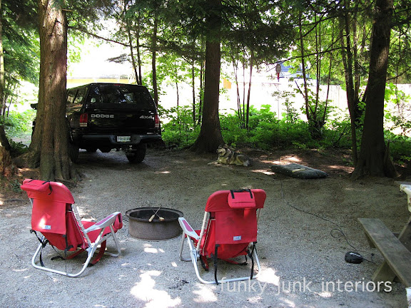 Camping with the travel trailer at Hope Valley Campground in Hope, British Columbia Canada!