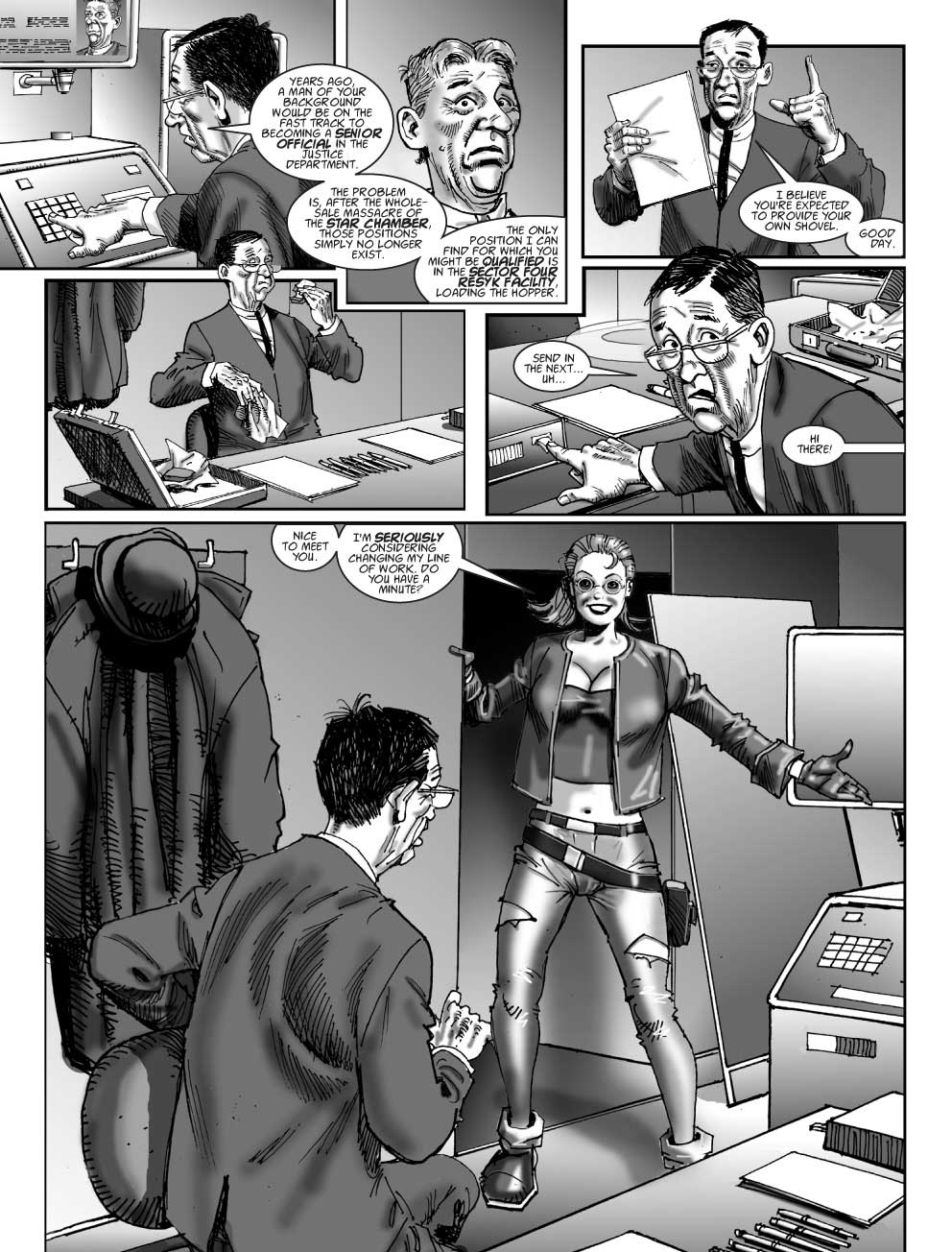 Read online Judge Dredd Megazine (Vol. 5) comic -  Issue #285 - 56
