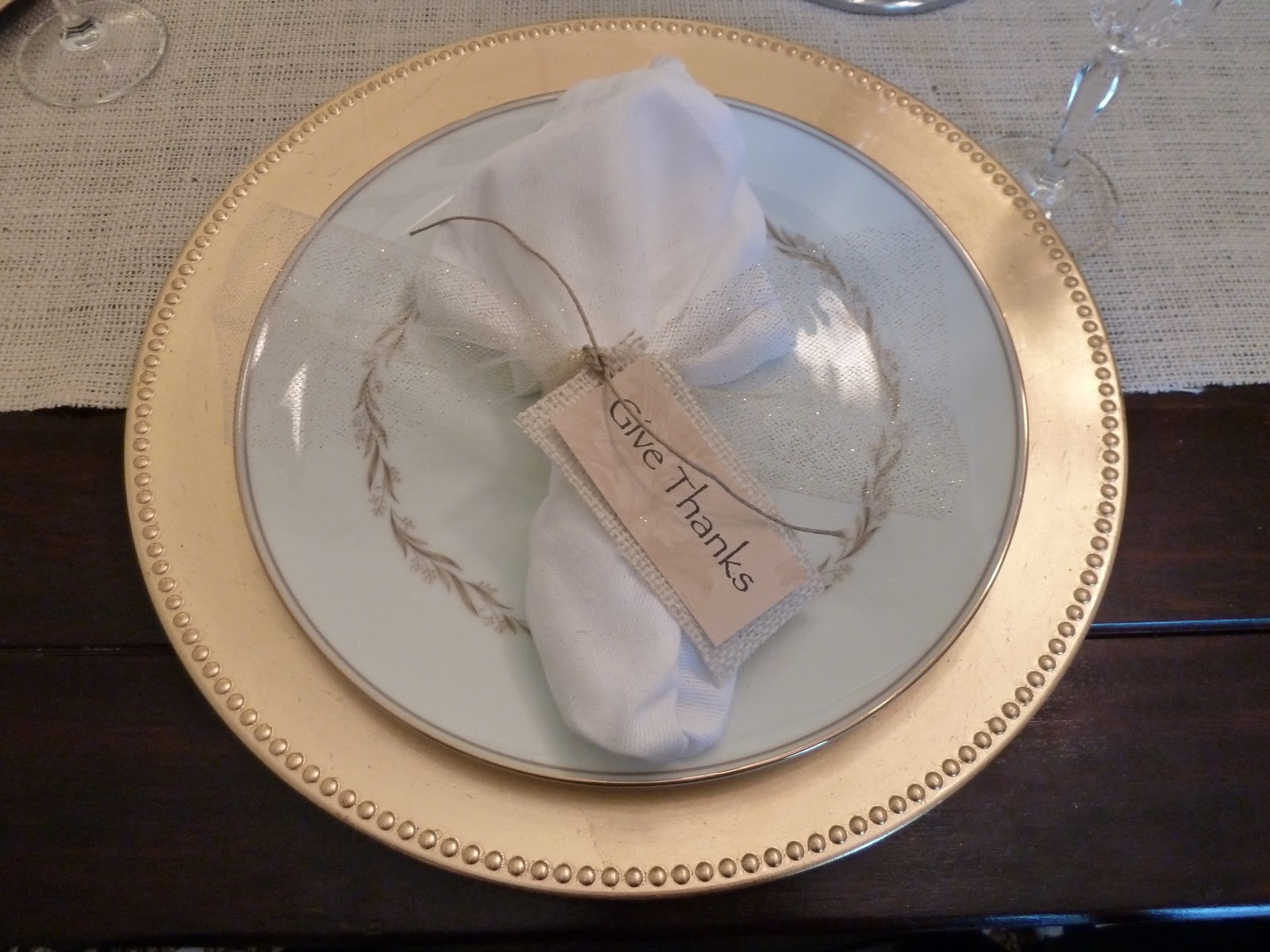 Our Fifth House: Thankful Tables