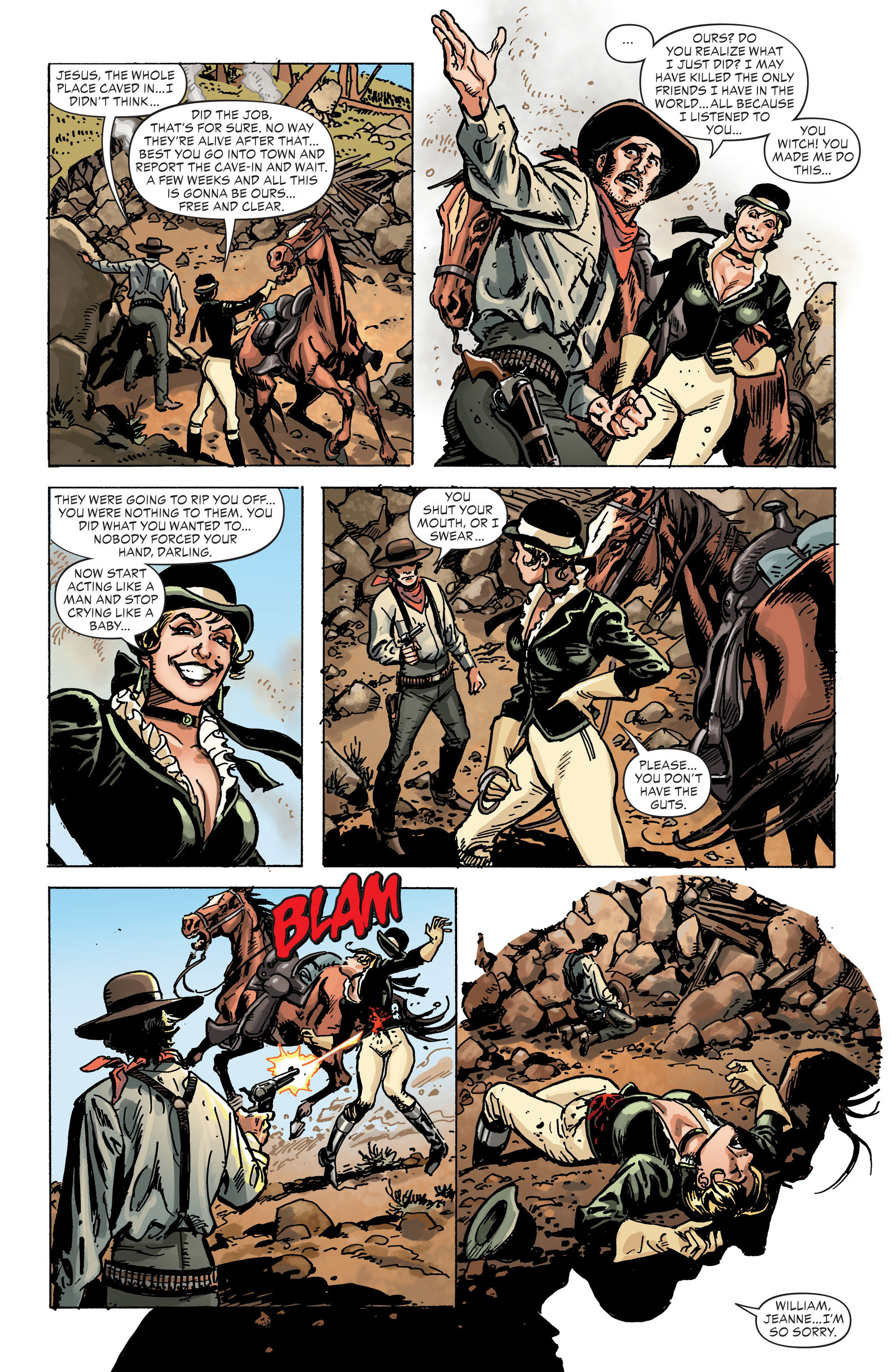 Read online All-Star Western (2011) comic -  Issue #30 - 22